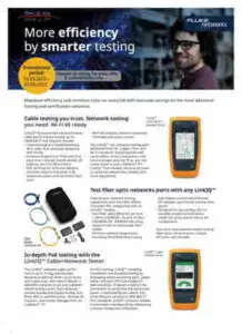Fluke Networks Promo for Q2 2025